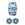 Beads wholesaler  - Swarovski 5045 rondelle bead denim blue 6mm (6)