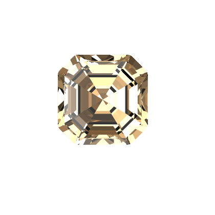 Buy Swarovski 4480 Imperial Cut Light Colorado Topaz Foiled -10mm (1)