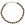 Beads Retail sales Necklace setting for 29 Swarovski 1122 rivoli SS47 copper (1)