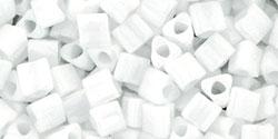 Buy cc41 - Toho triangle beads 3mm opaque white (10g)