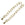 Beads wholesaler  - Extension chain with tear drop metal gold finish 50mm (2)