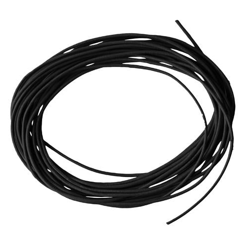 Leather cord black 1mm (3m)