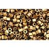 cc221 - Toho hexagon beads 2.2mm bronze (10g)