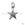 Beads wholesaler  - Sterling silver charm star 12mm (1)