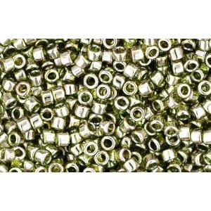 Buy cc457 - Toho Treasure beads 11/0 gold lustered green tea(5g)