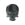 Beads wholesaler  - Swarovski 2856 skull flat back jet hematite 14x10.5mm (1)