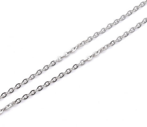 Stainless steel rolo chain 3x2mm (1m)
