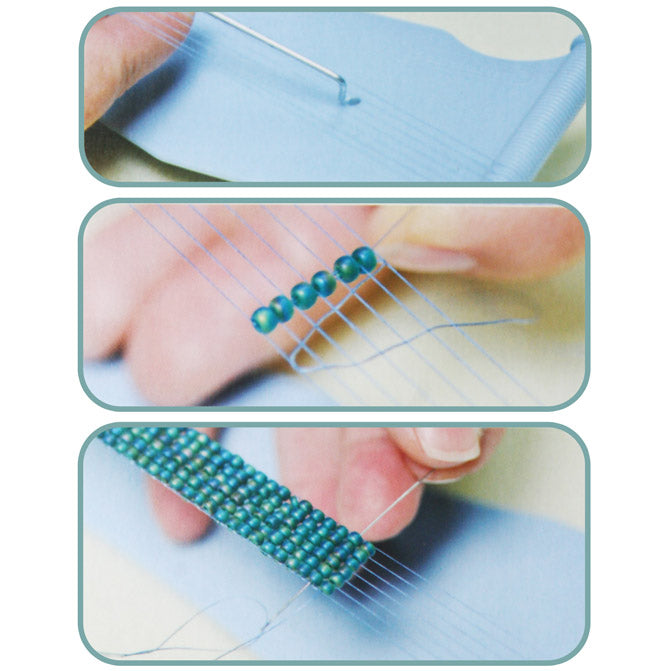 Jewel loom with bag, needle and threader (1)