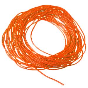Satin cord neon orange 0.7mm, 5m (1)