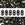 Beads wholesaler  - 2 holes CzechMates Bar 2x6mm Jet (10g)