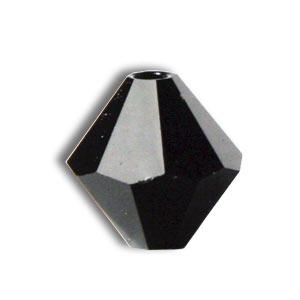 Buy 5328 Swarovski xilion bicone jet hematite 6mm (10)