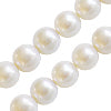 Freshwater pearls potato round shape white 7mm (1)