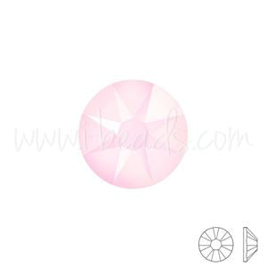 Swarovski 2088 flat back rhinestones crystal powder rose ss16-3.9mm (60)