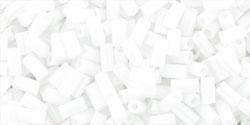 Buy cc41 - Toho bugle beads 3mm opaque white (10g)