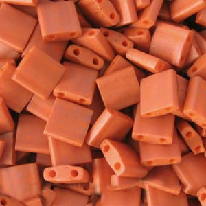 Buy Cc2315 - Miyuki tila beads burnt sienna 5mm (25)