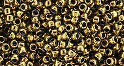 cc221 - Toho Takumi LH round beads 11/0 bronze (10g)