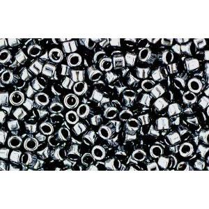 cc81 - Toho Treasure beads 11/0 metallic hematite (5g)