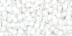 Buy cc41 - Toho hexagon beads 2.2mm opaque white (10g)