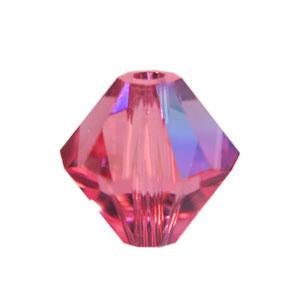 Buy 5328 Swarovski xilion bicone rose ab 6mm (10)