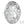 Beads wholesaler  - Swarovski 4120 oval fancy stone crystal silver patina 18x13mm (1)