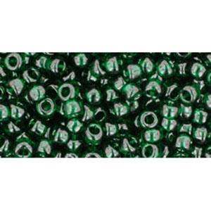 cc939 - Toho beads 8/0 transparent green emerald (10g)