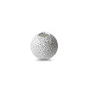 Sterling silver stardust bead 4mm (5)