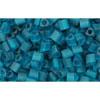 Buy cc7bdf - toho triangle beads 2.2mm transparent frosted teal (10g)