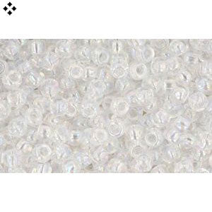 Cc161 - Toho beads 11/0 transparent rainbow crystal (250g)