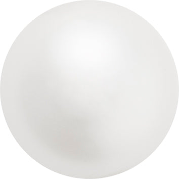 Preciosa Round Pearl White