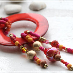 DIY - Collier African Sunset - Débutant
