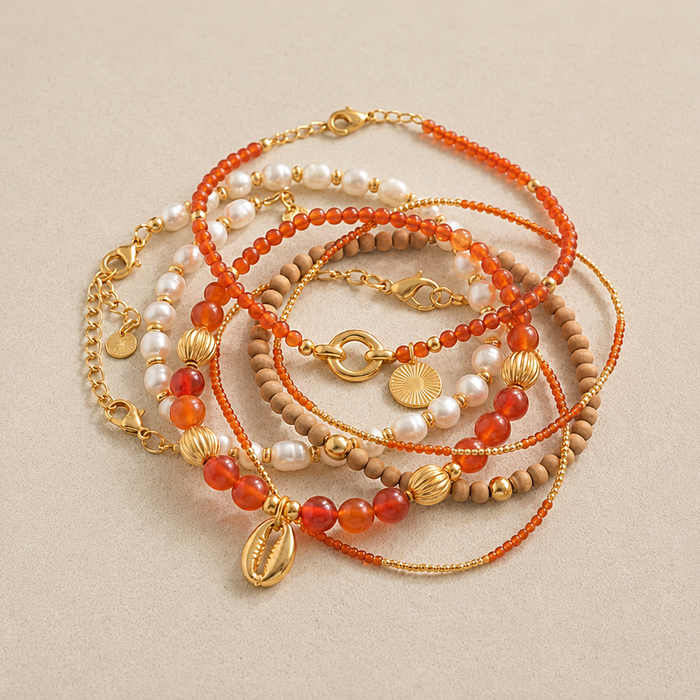 Idée de bracelet en perles : osez l’accumulation bohème chic