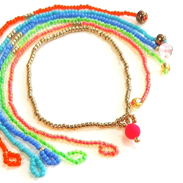 Bracelet élastique perles de rocaille : Création et Conseil
