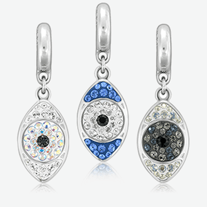 Découvrez nos 86564 Cristal BeCharmed pavé eye
