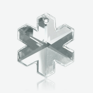 Pendentif Flocon 6704 Cristal Elements