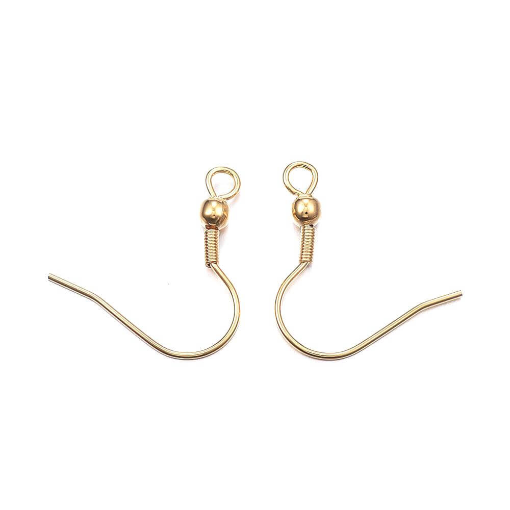 Boucles d’oreilles en acier inoxydable : créoles, clous, dormeuses