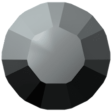 Chaton Swarovski 1028 JET HEMAT Vente en Gros