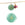 Beads wholesaler  - Green aventurine pendant 12mm Virgo astrological sign - Hole: 1mm (1)