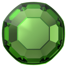 Cristal Swarovski 2000 FERN GREEN Vente en Gros
