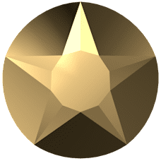 Cristal Swarovski 2100 CRYSTAL AURUM Vente en Gros