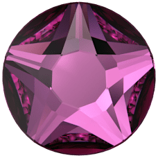 Strass Flatback Hotfix 2100 DARK ROSE Vente en Gros