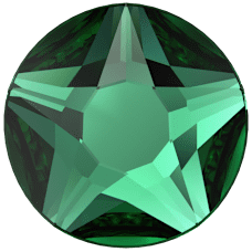 Strass Flatback Hotfix 2100 MAJESTIC GREEN Vente en Gros