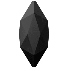 Cristal Swarovski 2201 JET Vente en Gros