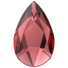 Cristal Swarovski 2303 SCARLET Vente en Gros