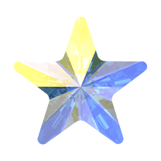 2816 Rivoli Star Flat Back Swarovski®