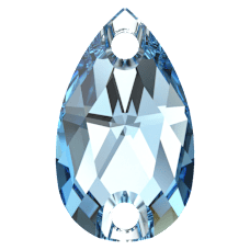 Bouton Swarovski 3230 AQUAMARINE F Vente en Gros