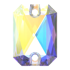 3252 Emerald Cut Sew-on Stone — Pierres à coudre Swarovski®