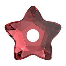 Bouton Swarovski 3754 SCARLET F Vente en Gros
