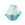 Beads Retail sales Bicone Preciosa Aquamarine AB 2,4x3mm (40)