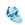 Beads Retail sales Preciosa Malibu Blue bicone beads - 5.7x6mm (10)