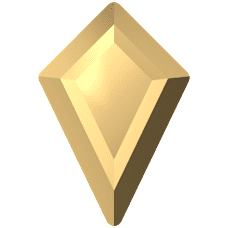 Cristaux à sertir 4711 CRYSTAL AURUM F Vente en Gros